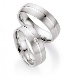 White Style Silver Brilliance Silber Ringe 55/02220-065-55/02220-065