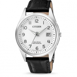 CITIZEN Herren Analog Solar Uhr mit Leder Armband