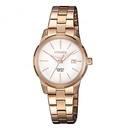 Citizen Roségoldfarbe Damenuhr EU6073-53A