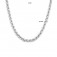 Kordel Collier Kette Halskette aus 925 Silber 6,5mm