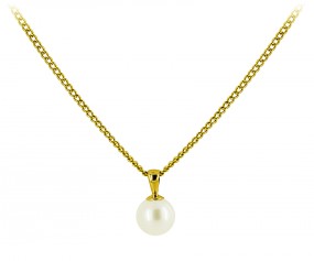 Anhänger 585 Gold mit Perle