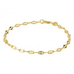 Damen Fußkette Fußkettchen echt Gold 585