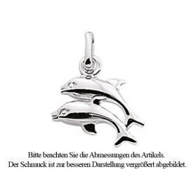 Delphin Anhänger 925 Silber