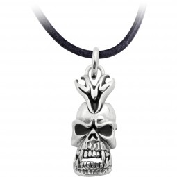 Skuul Anhänger Totenkopf- 925 Sterling Silber