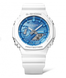 Casio G-Shock Ana-Digital Weiß/Blau GA-2100WS-7AER