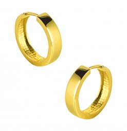 Damen Schmuck Ohrschmuck Echt Gold Ohrringe Creolen