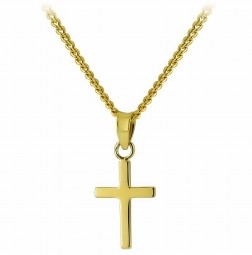 Kreuz Gold 585 Damen, Herren und für Kinder geeignet