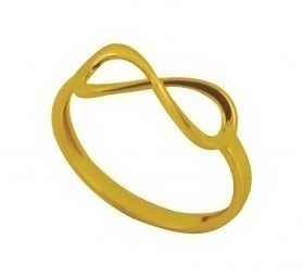 Ring Infinity Unendlichkeit Liebe 585 Gelbgold