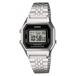 Casio Collection Damen Retro Armbanduhr LA680WEA-1EF