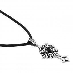 SKULL CROSS Damen Anhänger 316 ES