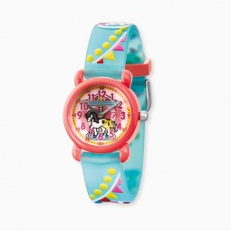 ENGELSRUFER ANALOGE KINDER UHR KARRUSELL, KARRUSSELPFERD, GIRLANDE INKL. STIFTEMÄPPCHEN