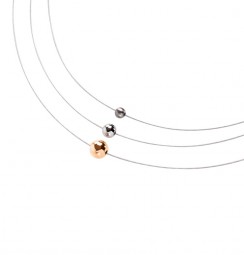 Boccia Damen Halskette Titan cm 0872-01