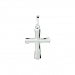 Anhänger Kreuz aus 925 Sterlingsilber rhodiniert