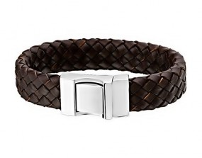 Geflochtene Lederarmbänder für Herren