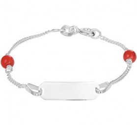 Gravurarmband Kinder ID Armband Silber Sterlingsilber 925