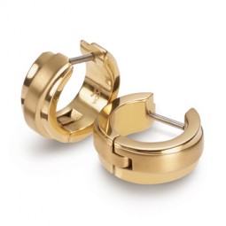 Boccia Damen-Creole Titan goldplattiert 0560-05