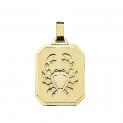 Sternzeichen Anhänge Krebs 333 Gold