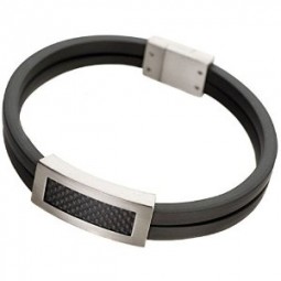 Boccia 0358-0121 Kautschuck-Armband