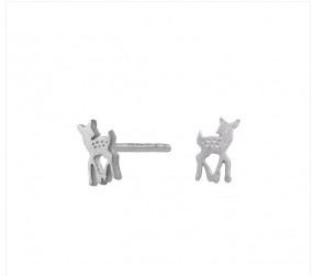 Mädchen Ohrringe Ohrstecker bambi 925 Sterlingsilber