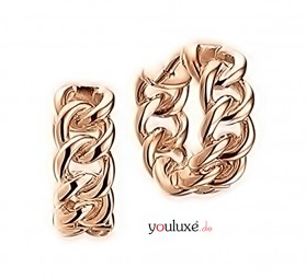 Creolen aus Sterling Silber 925 in Roségold plattiert