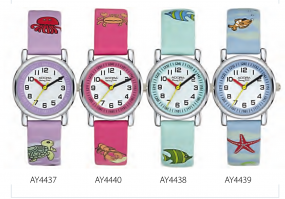 Lernuhren-Mädchenuhren-Armbanduhren für Kinder