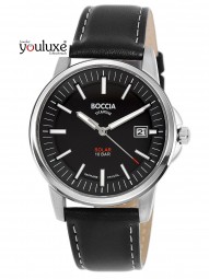 Boccia 3643-02 Herren-Solararmbanduhr Titan
