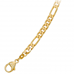 585er Goldkette: Figarokette Gold 55cm