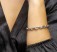 Damen Armband 925 Silber Kettenglieder 9mm breit rhodiniert