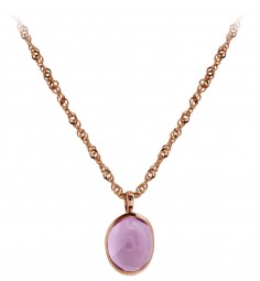 Damen Anhänger Amethyst 585 Rosegold