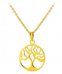 Goldanhänger Lebensbaum in 585 Gold