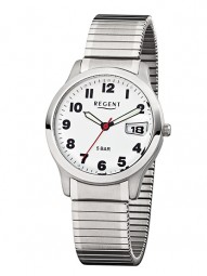 REGENT Herren Zugarmanduhr Silber F-897