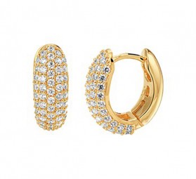 Creolen Vergoldet aus echtem 925er Silber