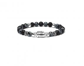 BuddhatoBuddha ARMBAND SPIRIT BEAD MINI SNOWFLAKE