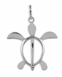 Schildkröte Anhänger 925 Silber
