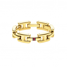 Tommy Hilfiger Armrband Gelbgold IP Plattiert 2700409
