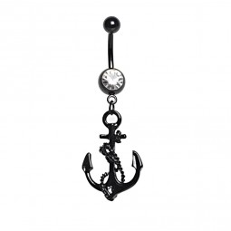 Bauchnabel BLACK ANCHOR BAUCHNABEL BANANABELL