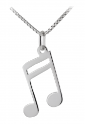 Anhänger Sechzehntelnote 925 Silber