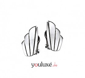 Damen-Ohrclipse 925 Sterling Silber