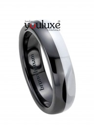 Bruno Banani (Keramik) Schwarz-Weißer Ring