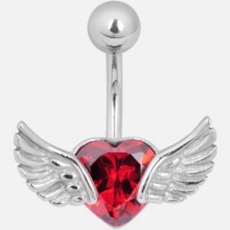 Bauchnabel Bananabell WING HEART