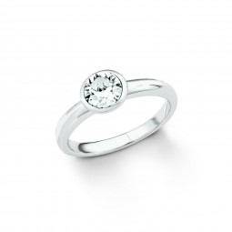 s.Oliver Damen-Ring Swarovski Elements silber