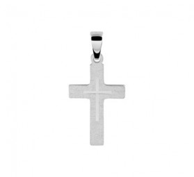 Kreuz Anhänger 925 Silber für Damen, Herren und Kinder massiv
