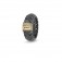 Buddha to Buddha Ring Ben Small Black Rhodium Gold