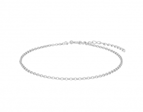 Fusskette Damen Rhod. Silber 925 SUMMER52 23+4cm