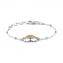 Kinder Armband Regenbogen 925 Silber