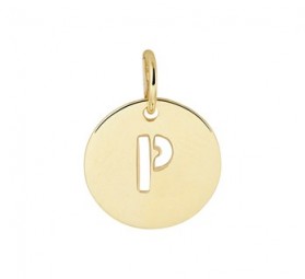 Gold Buchstaben Anhänger Buchstabe - P - Gold 585
