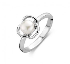 Ring Süsswasserperle Filigran 925 Sterling Silber