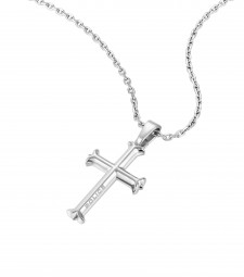 Police Kreuz Anhänger mit kette_PEAGN0010601