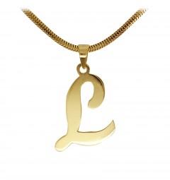 Buchstaben Anhänger (L) 585 Gold