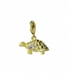 Schildkröte Charms Anhänger 585 Gold Gelbgold